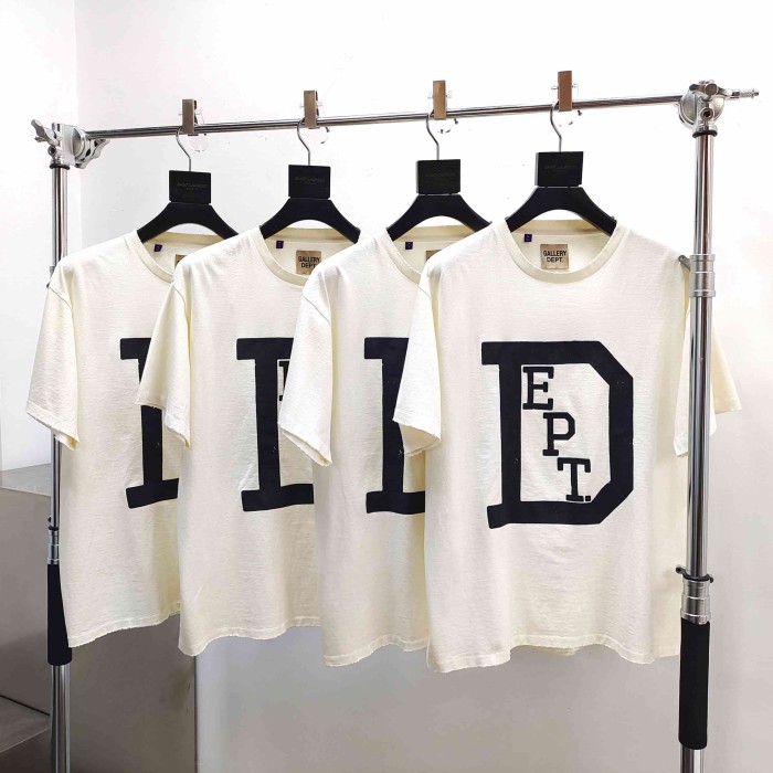 [Big & Tall for weights up to 260 lbs]1:1 quality version Large D Beige Print Tee 28971597