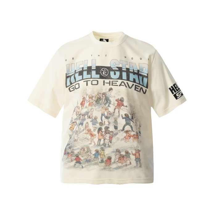 Watercolor Children Group Portrait Print Washed Tee 29092388