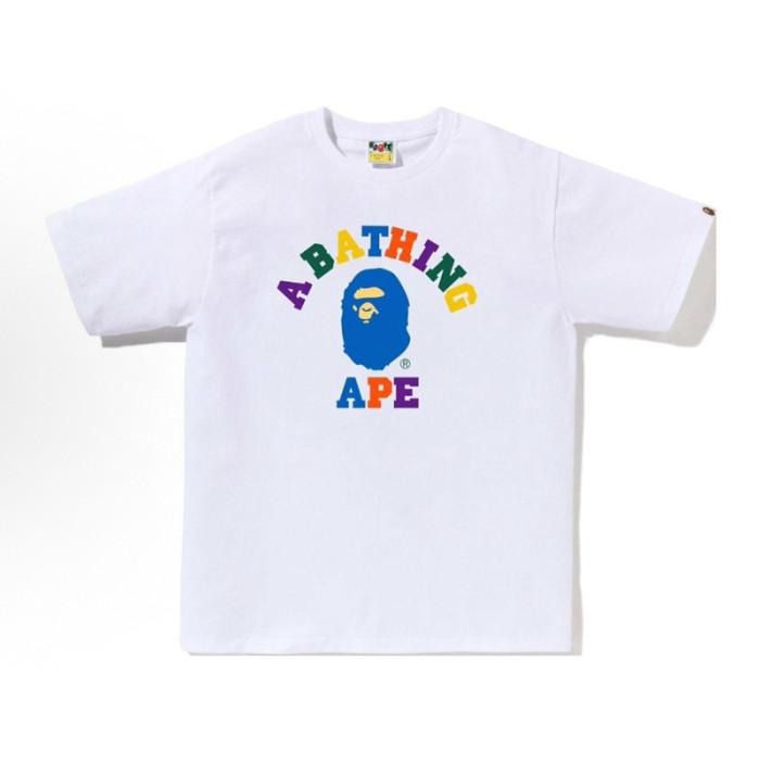 28325707 Camouflage Fuzzy Round Badge Ape Head Print tee 16 colors