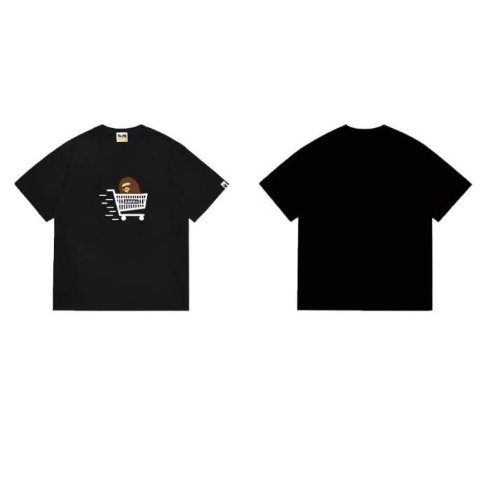 Shopping cart with head print T-shirt 2 colors 29060639