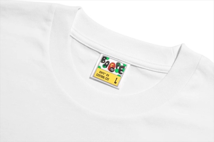 1:1 quality version Golden Halo Ape Head Print Tee 2 colors 28886488