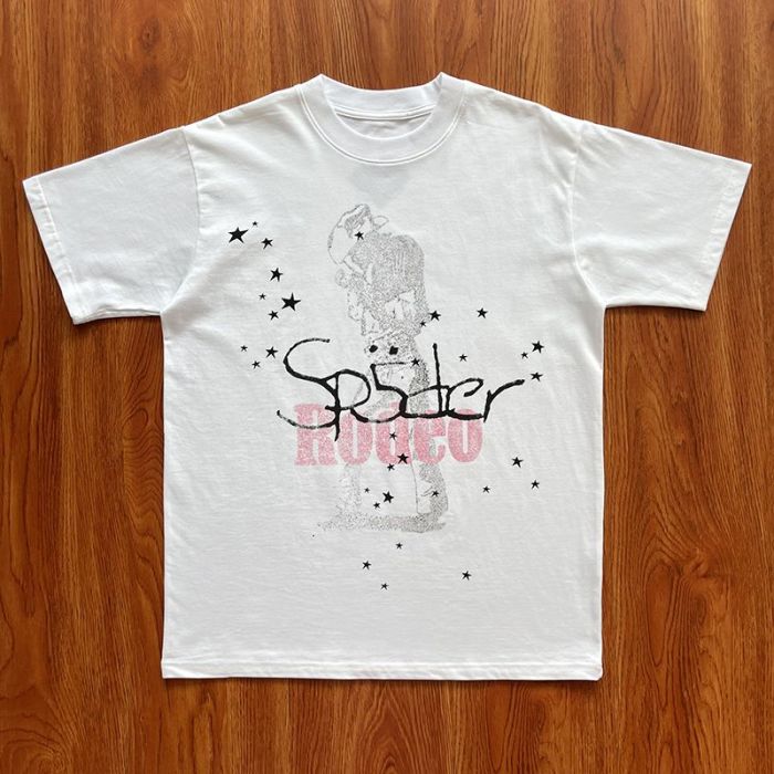 Co-branded global tour peripheral cotton tee