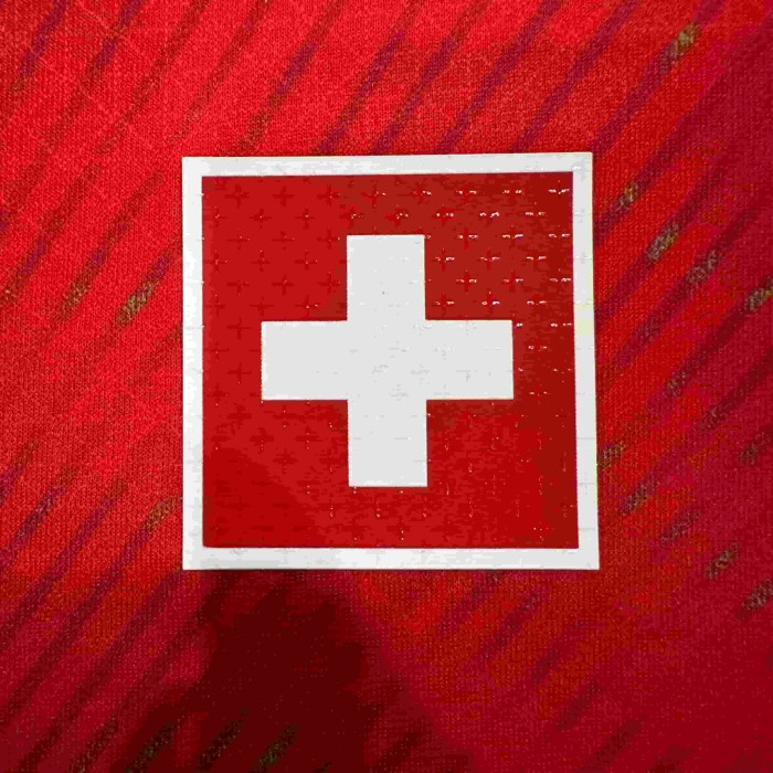 2026/2027 Switzerland Red Shield Home Authentic Jersey 29082279