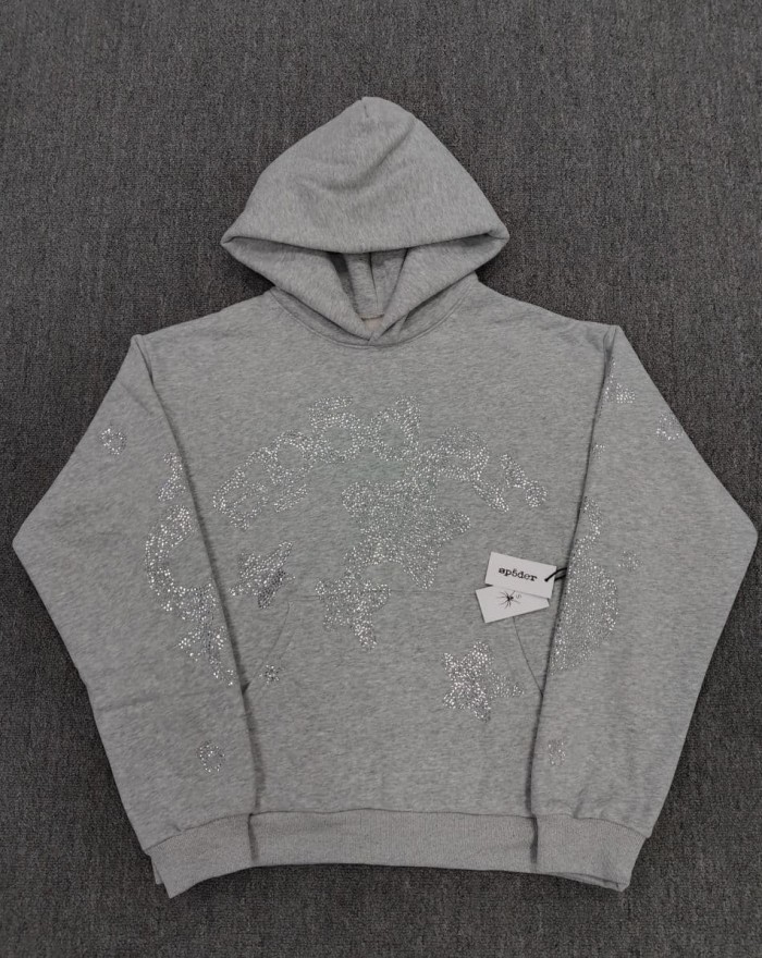 Spider Web Logo Foam Print Hoodie 84 colors 29079913