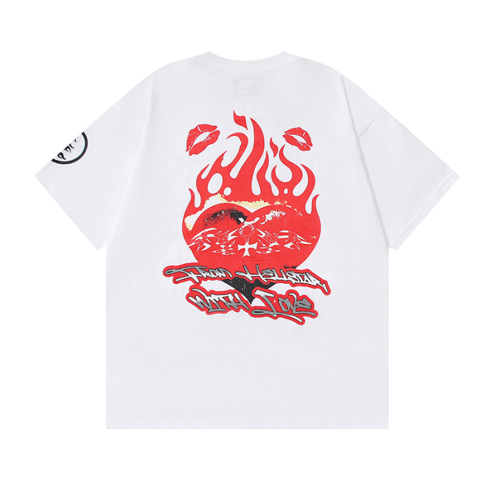 Rodman Love Head Flame Print Tee 2 colors