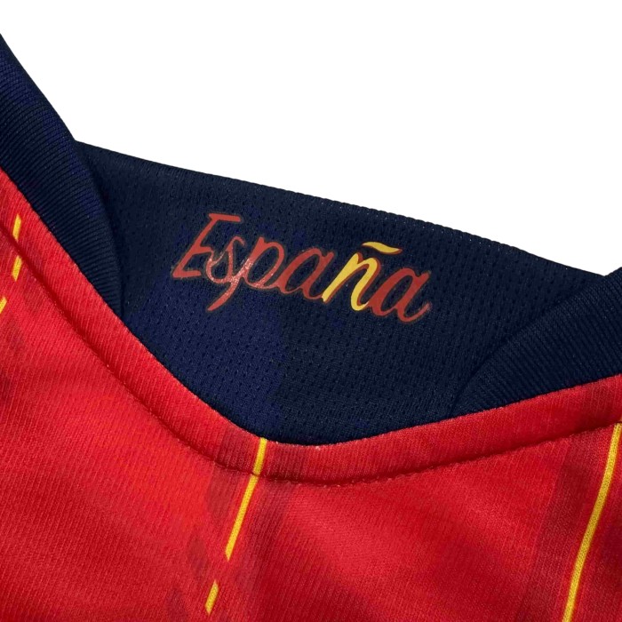 2026/2027 Red with Yellow Stripes Spain Home Jersey 2 Kind 28898435
