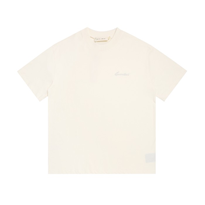 Small logo, subtle pattern embroidery T-shirt 3 colors 29053737