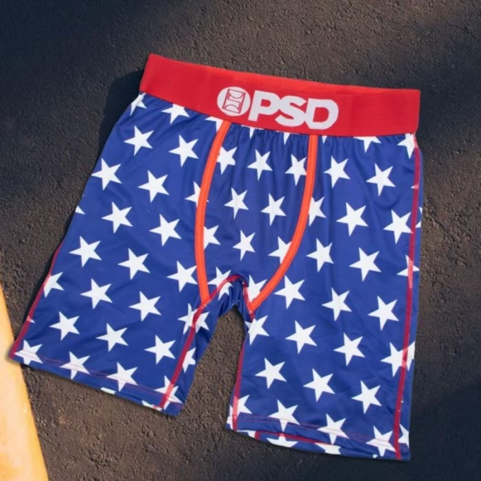 Men's All Over Cartoon Print Long Leg Boxer Boxer Shorts Sports Underwear 16 colors 29108002