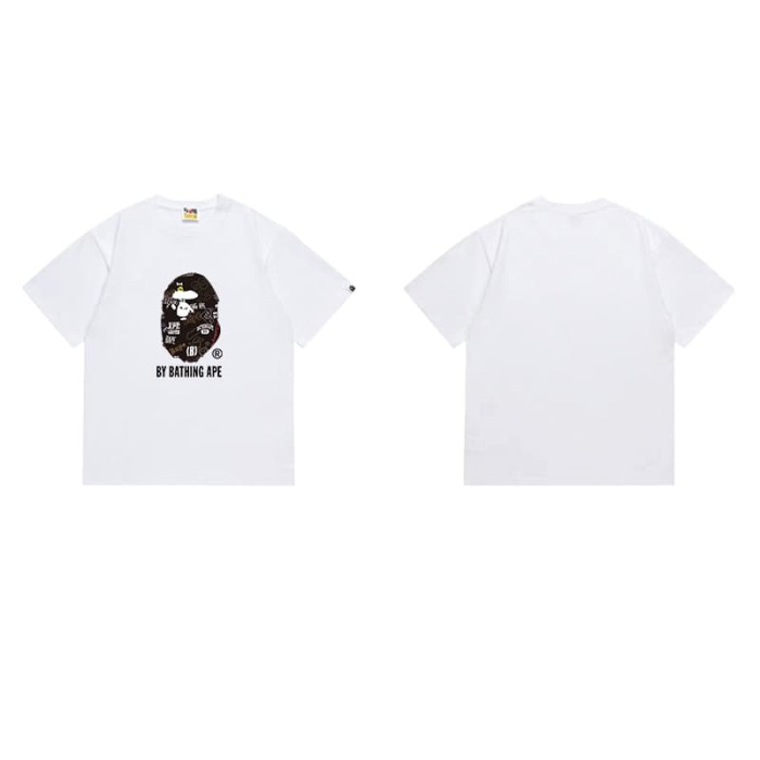 Multiple letter ape print T-shirt 2 colors 29055780