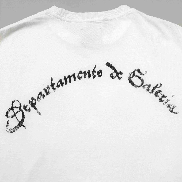 [Big & Tall for weights up to 220 lbs]1:1 quality version Hurricane Face White Print Tee 29033207