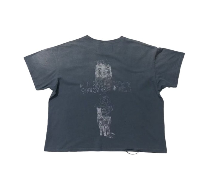 Chest Portrait Print Washed Version Tee 28756304
