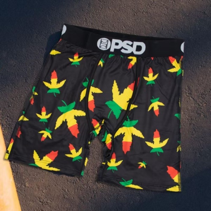 Men's All Over Cartoon Print Long Leg Boxer Boxer Shorts Sports Underwear 16 colors 29108002