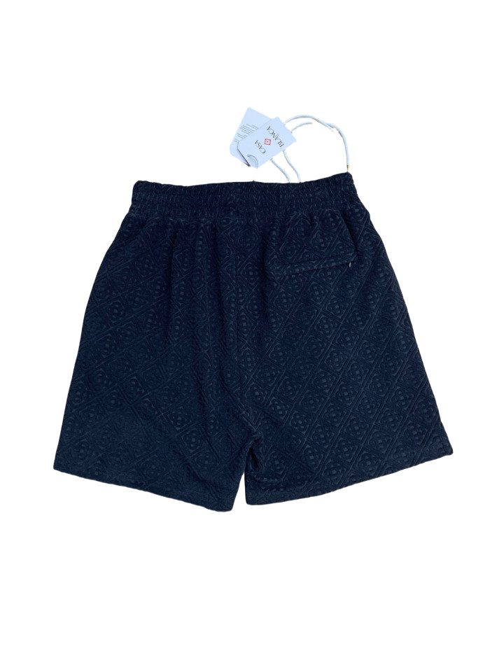 1:1 quality version 28314268 Embroidered Jacquard Polo Shirt & Shorts Set 3 colors