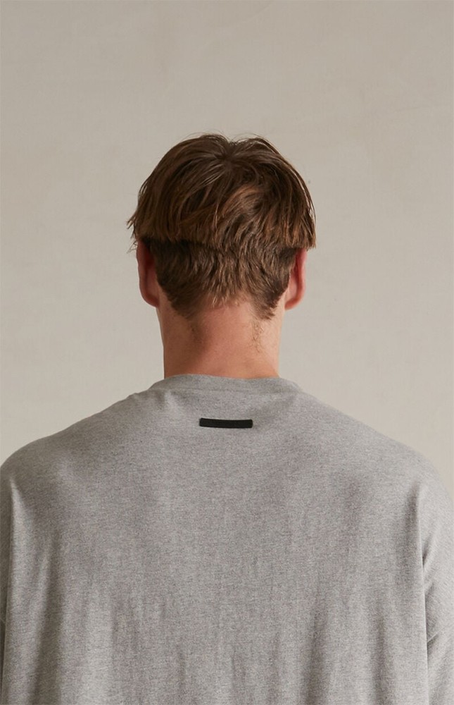 [buy more save more][Big & Tall for weights up to 220 lbs]1:1 quality version Letter LOGO Round Neck Long Sleeve T-Shirt 2 colors