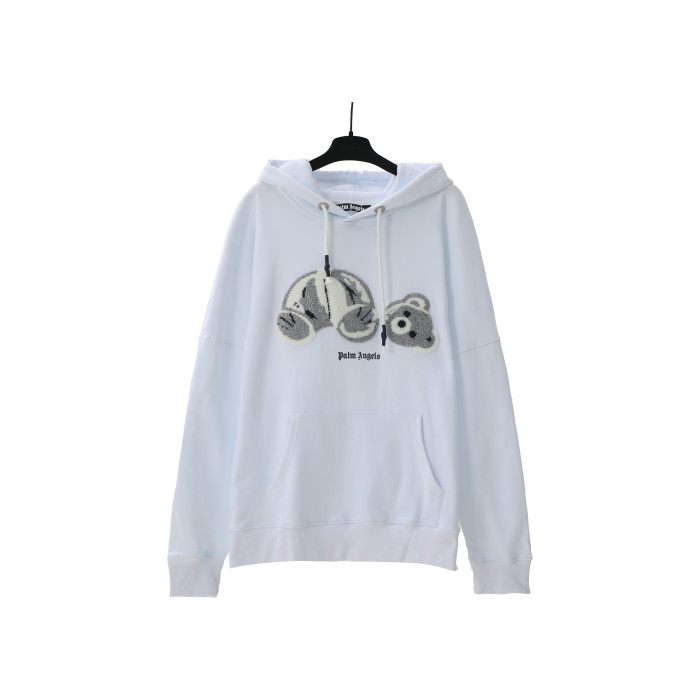 28181389 Flocked Pattern Hoodie 2 colors