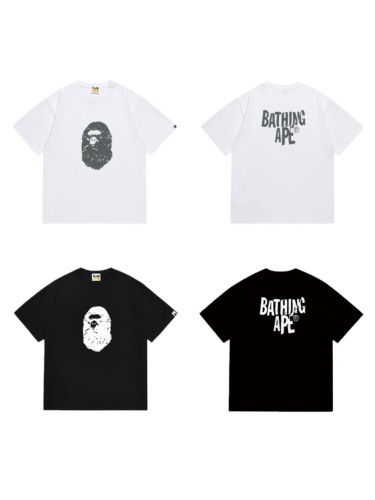 Ape Head Vintage Graffiti  BATHING APE  Print T-shirt 2 colors 29060376