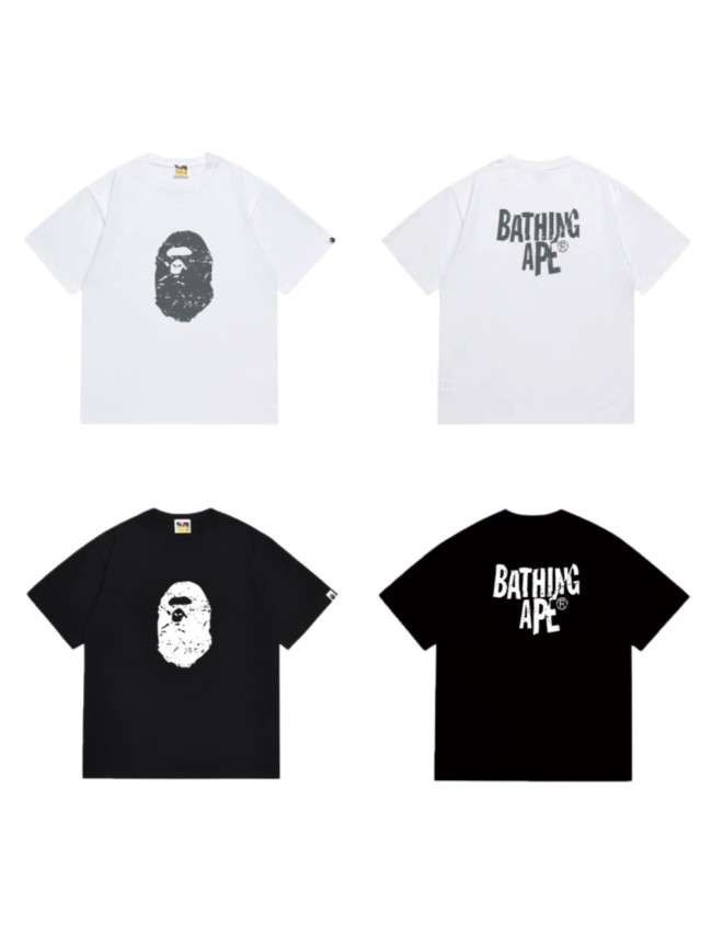 Ape Head Vintage Graffiti BATHING APE Print T-shirt 2 colors 29060376