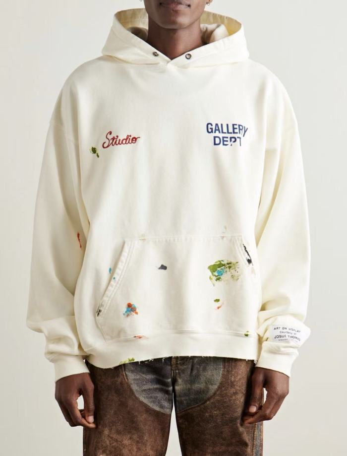 [Big & Tall for weights up to 260 lbs]1:1 quality version Embroidered Hand-Painted G-Leather Hoodie 2 colors 28760680