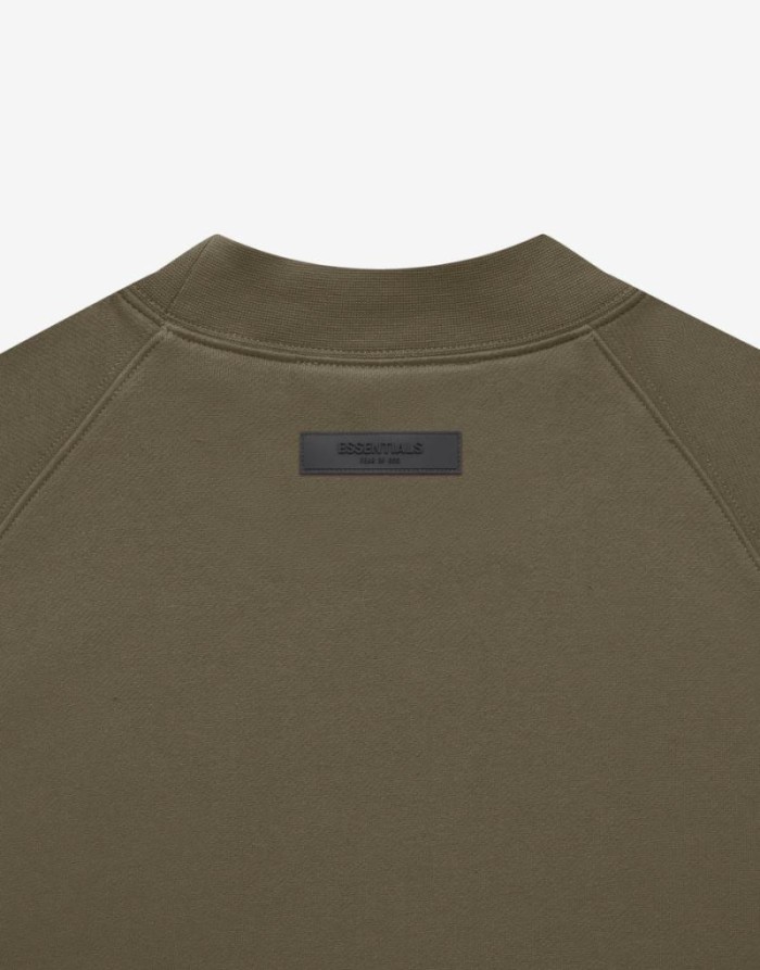 [buy more save more][Big & Tall for weights up to 220 lbs]1:1 quality version Cubic Double Flocked Letter LOGO Crew Neck Sweatshirt 6 colors