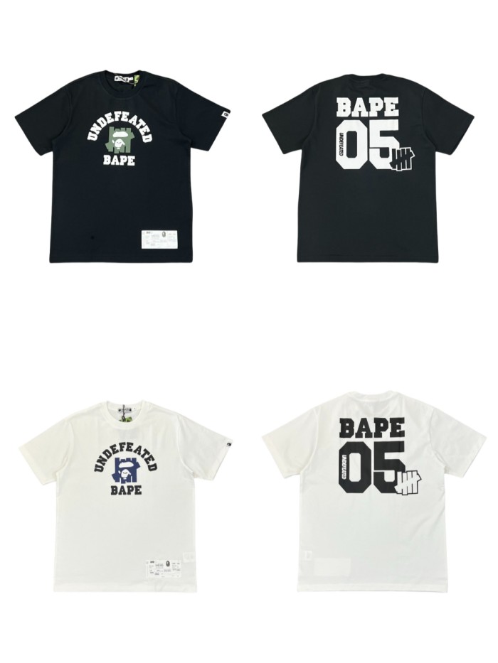 1:1 quality version 27870765 Five stripes Printed Tee 2 colors