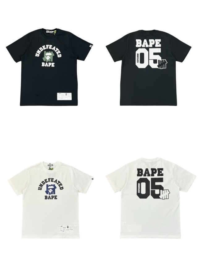 1:1 quality version 27870765 Five stripes Printed Tee 2 colors