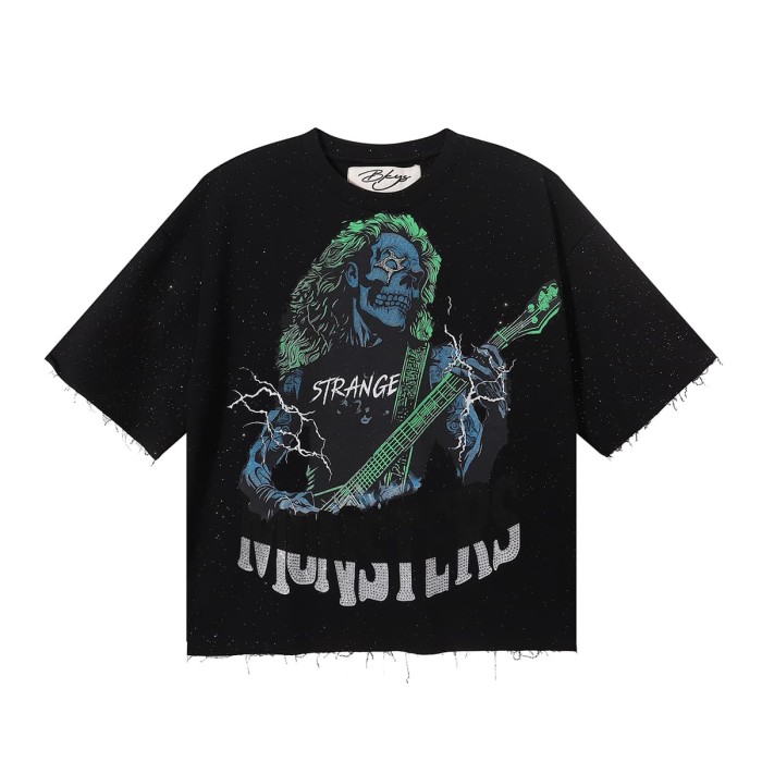 Monster F-Terry Cropped Print Tee 28930872