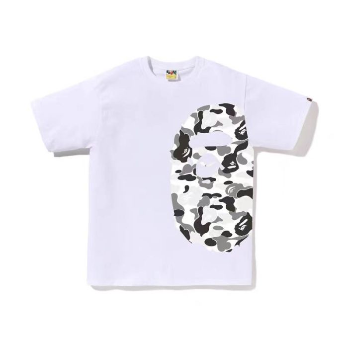 Left Camouflage Printed Big Ape Head Tee 8 colors