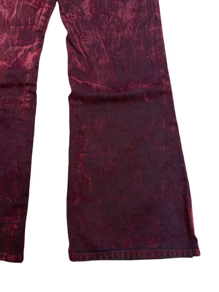 1:1 quality version Vintage Painted Washed Bootcut Jeans 3 colors 28761315