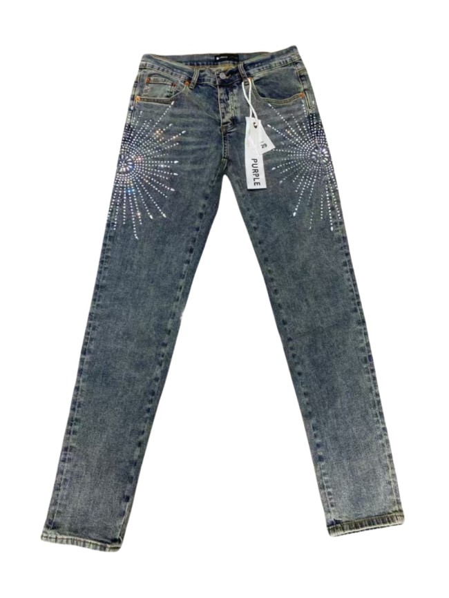 [buy more save more]1:1 quality version 28296499 Water diamond fireworks Jeans