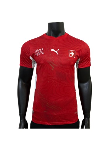2026/2027 Switzerland Red Shield Home Authentic Jersey 29082279