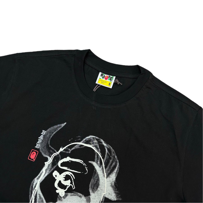 1:1 quality version Mosquito Coil Circle Ape Head Print Tee 2 colors 	 28694942