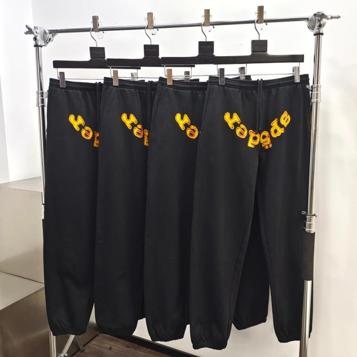 1:1 quality version Pumpkin Alphabet Spider Web Print Hoodie & Pants Set 28631072