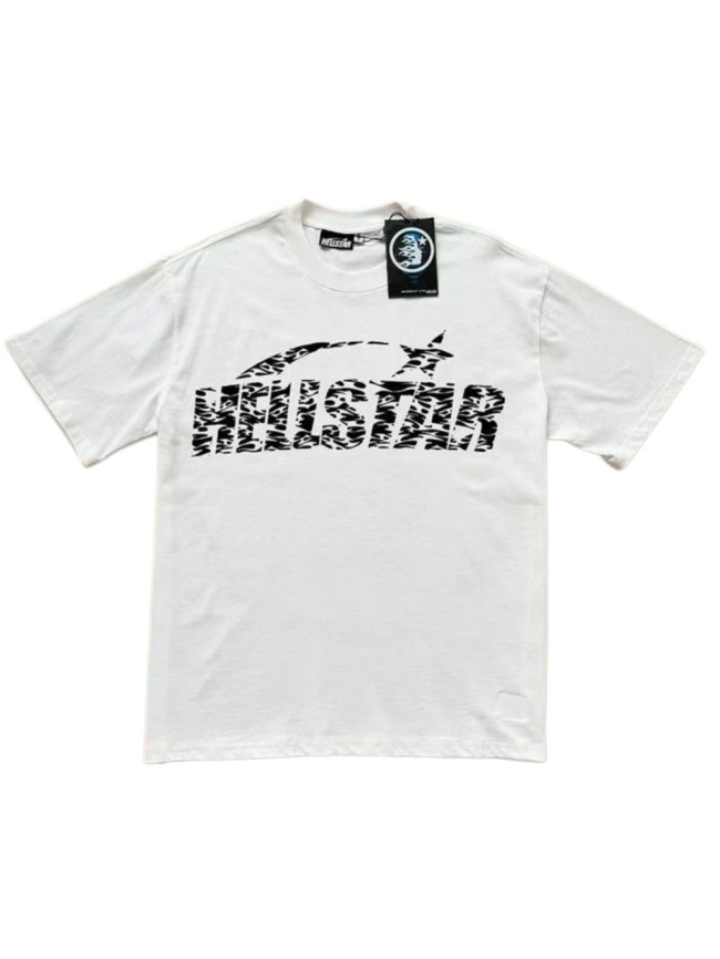 Camouflage Wave Logo Printed American Trend T-Shirt Tee 29032765