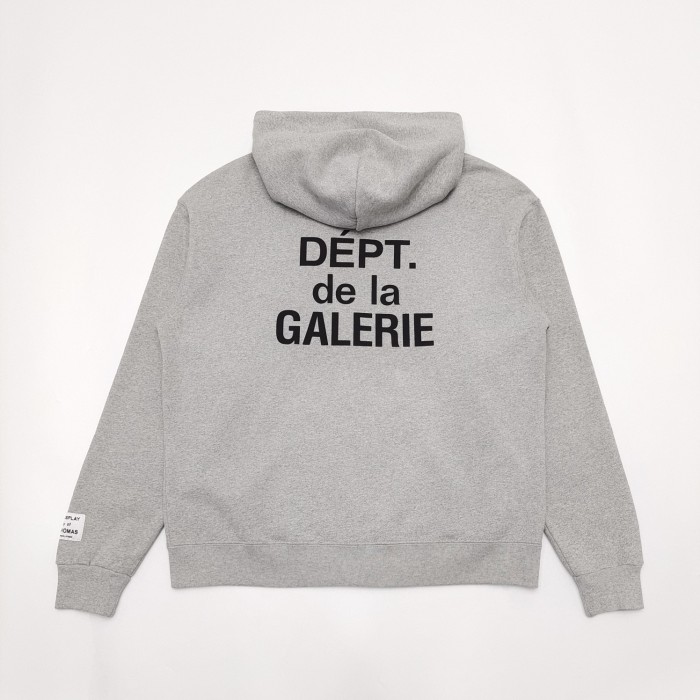[Big & Tall for weights up to 260 lbs]1:1 quality version Classic French Letter Print Zipper Hoodie