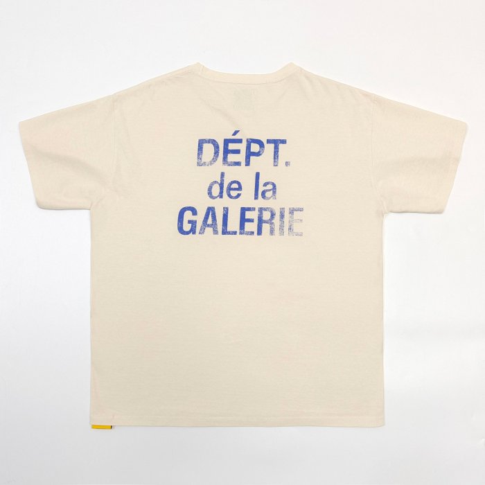 [buy more save more][Big & Tall for weights up to 260 lbs]1:1 quality version Front and back French logo print Tee 4 colors