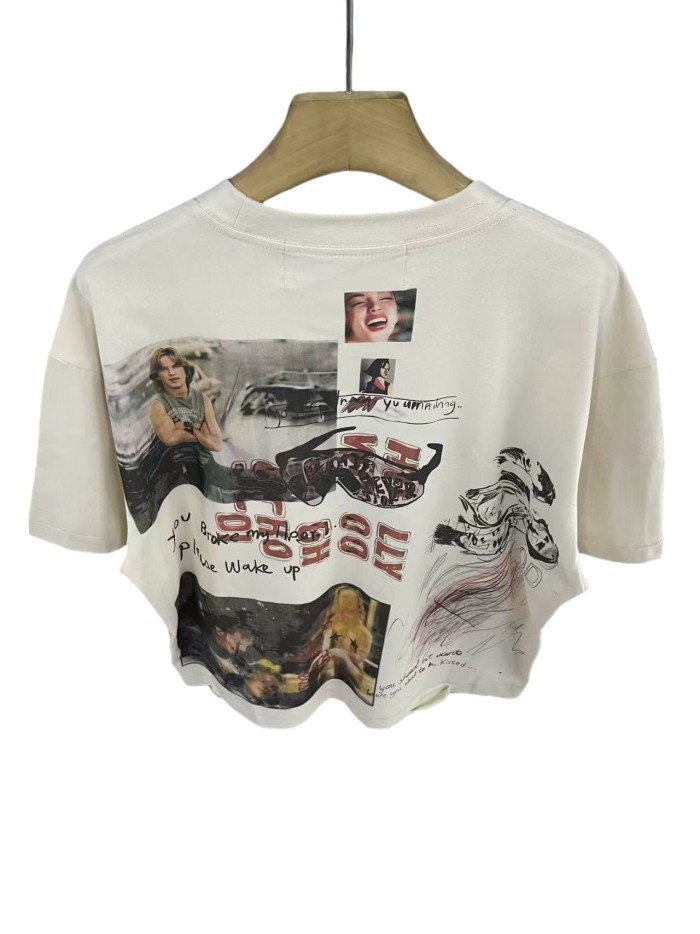 Street Poster Graffiti Print Tee 28756448