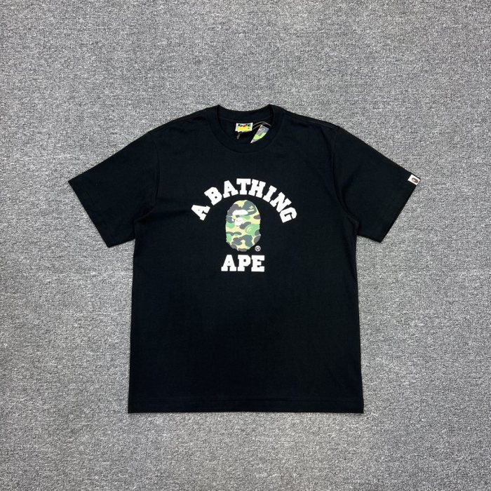 1:1 quality version ABC Camouflage Ape Small Head Print Tee 6 colors