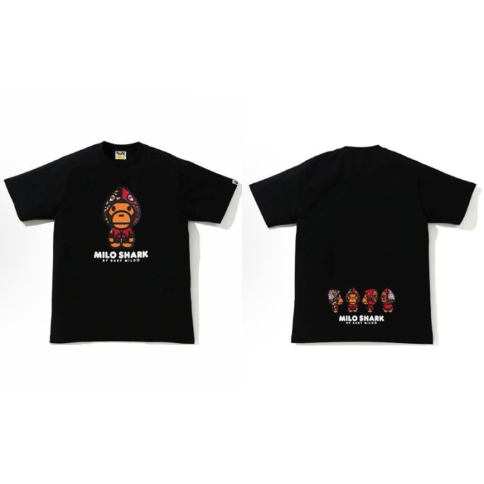 28199410 Hello Kitty & BABY MILO & Tom and Jerry Cartoon Collaboration printed tee 60 colors