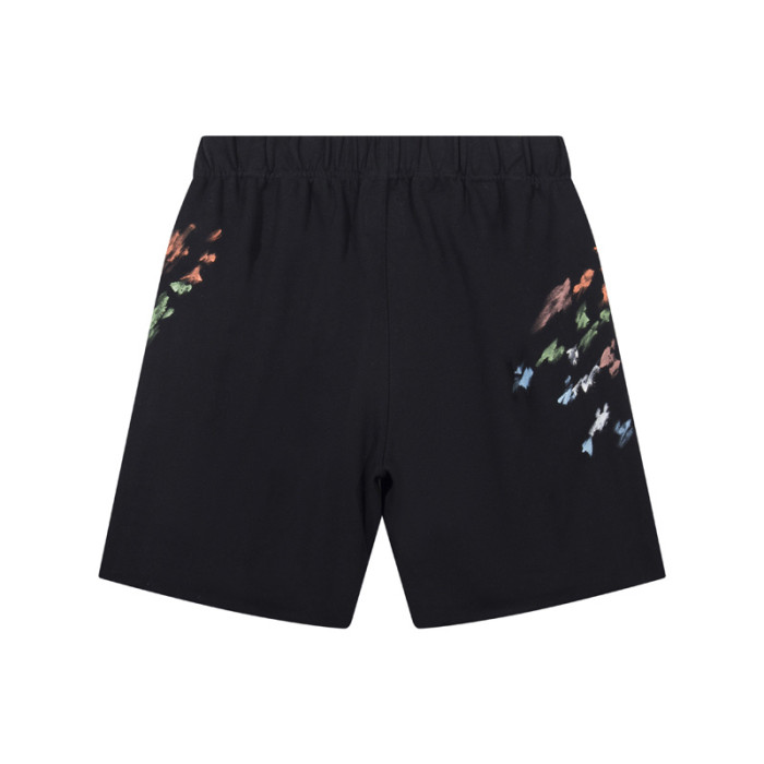 Inked Elastic Shorts 2 colors