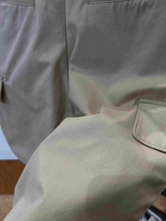 1:1 quality version Heavyweight Cotton Blend Embroidered Pocket Cargo Shorts 2 colors 29114961
