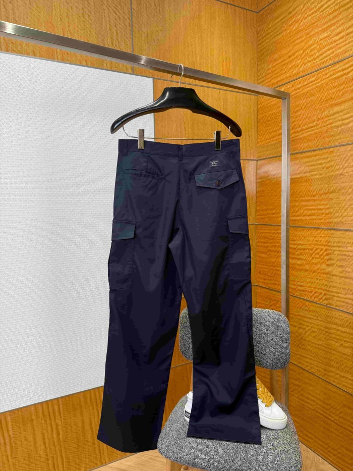 1:1 quality version Cargo Style Multi-Pocket Embroidered Casual Pants 2 colors 29114872