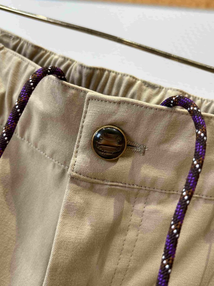 1:1 quality version Cotton Twill Embroidered Logo Pocket Cargo Casual Pants 29114985