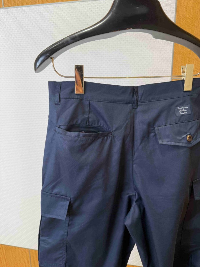 1:1 quality version Cargo Style Multi-Pocket Embroidered Casual Pants 2 colors 29114872