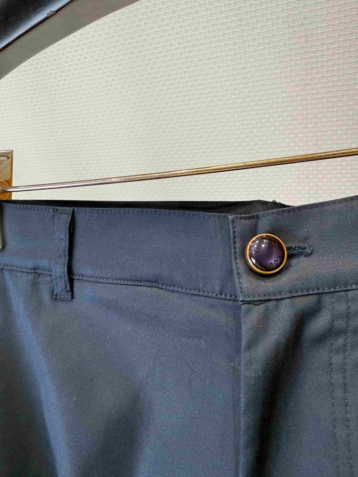 1:1 quality version Cargo Style Multi-Pocket Embroidered Casual Pants 2 colors 29114872