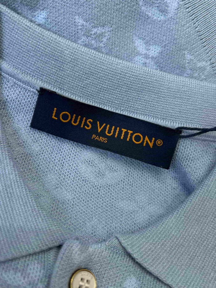 1:1 quality version Classic Monogram Embossed Knit Polo Shirt 29114368