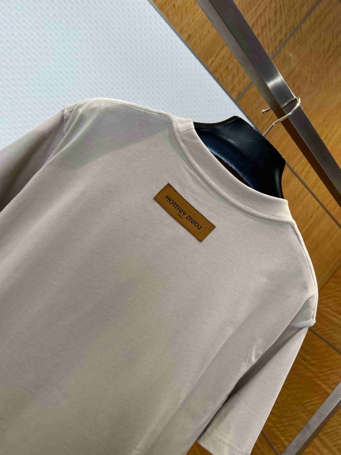 1:1 quality version Cotton Embossed Logo Short Sleeve T-shirt 11 colors 29114534