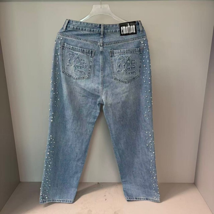 Pearl Diamond Distressed Jeans 2 colors 29116539