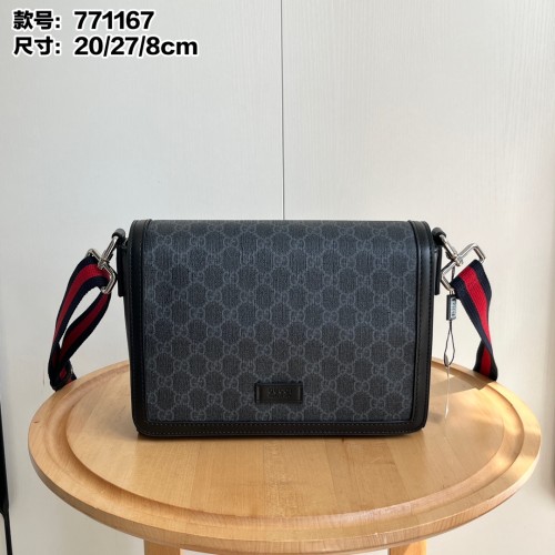 1:1 qualituy verson Supreme Dark Canvas Flap Crossbody Bag Web Strap Messenger Bag 3 colors 29116396