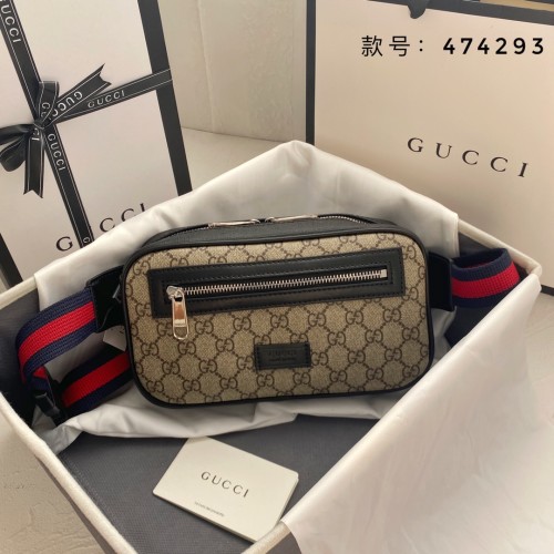 GG Supreme Canvas Double Zip Waist Bag 2 colors 29116487