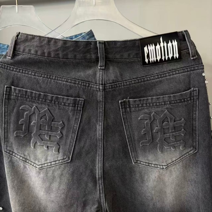 Pearl Diamond Distressed Jeans 2 colors 29116539